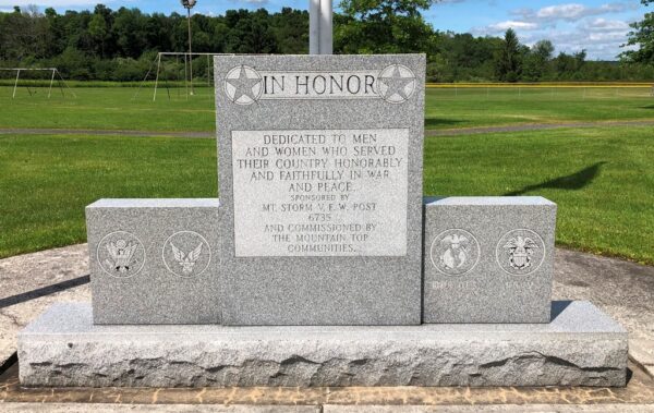 MT. STORM V.F.W. POST 6735 IN HONOR MEMORIAL