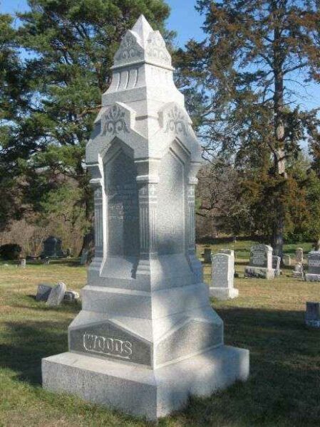 MRS MEHITABLE WOODS MEMORIAL