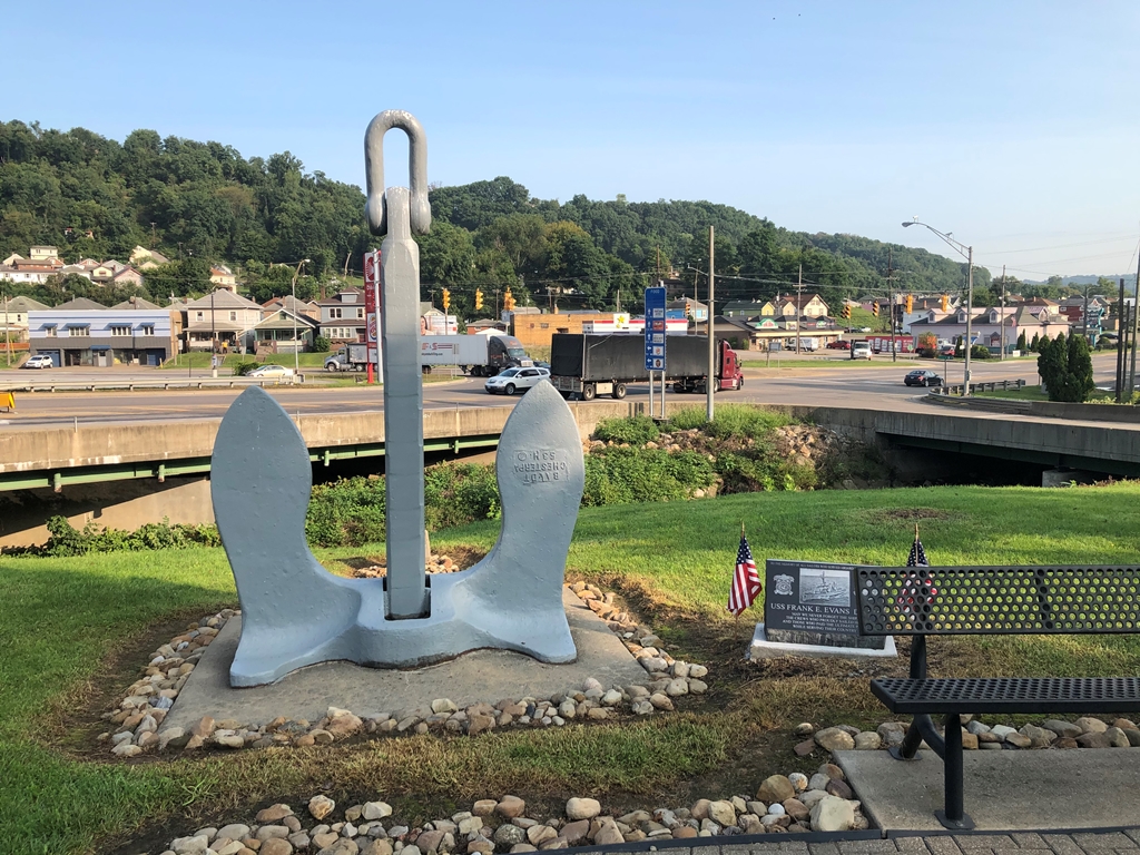 USS FRANK E. EVANS DD-754 MEMORIAL ANCHOR