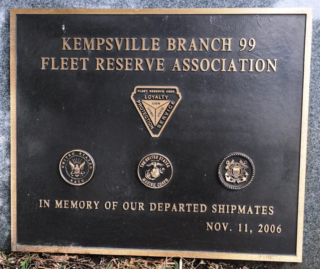 KEMPSVILLE BRANCH 99 FLEET RESERVE ASSOCIATION