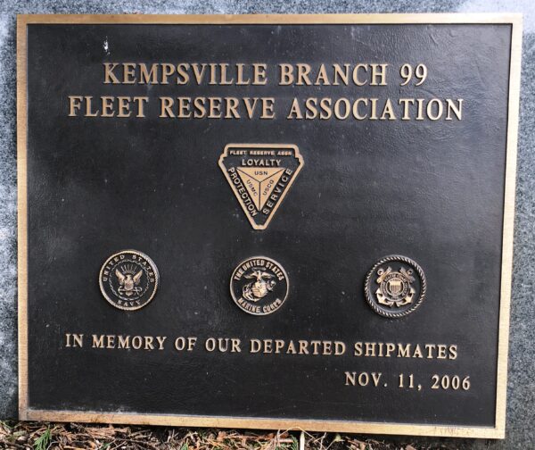 KEMPSVILLE BRANCH 99 FLEET RESERVE ASSOCIATION