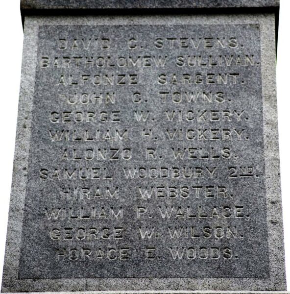 LONDONDERRY CIVIL WAR MEMORIAL STONE N