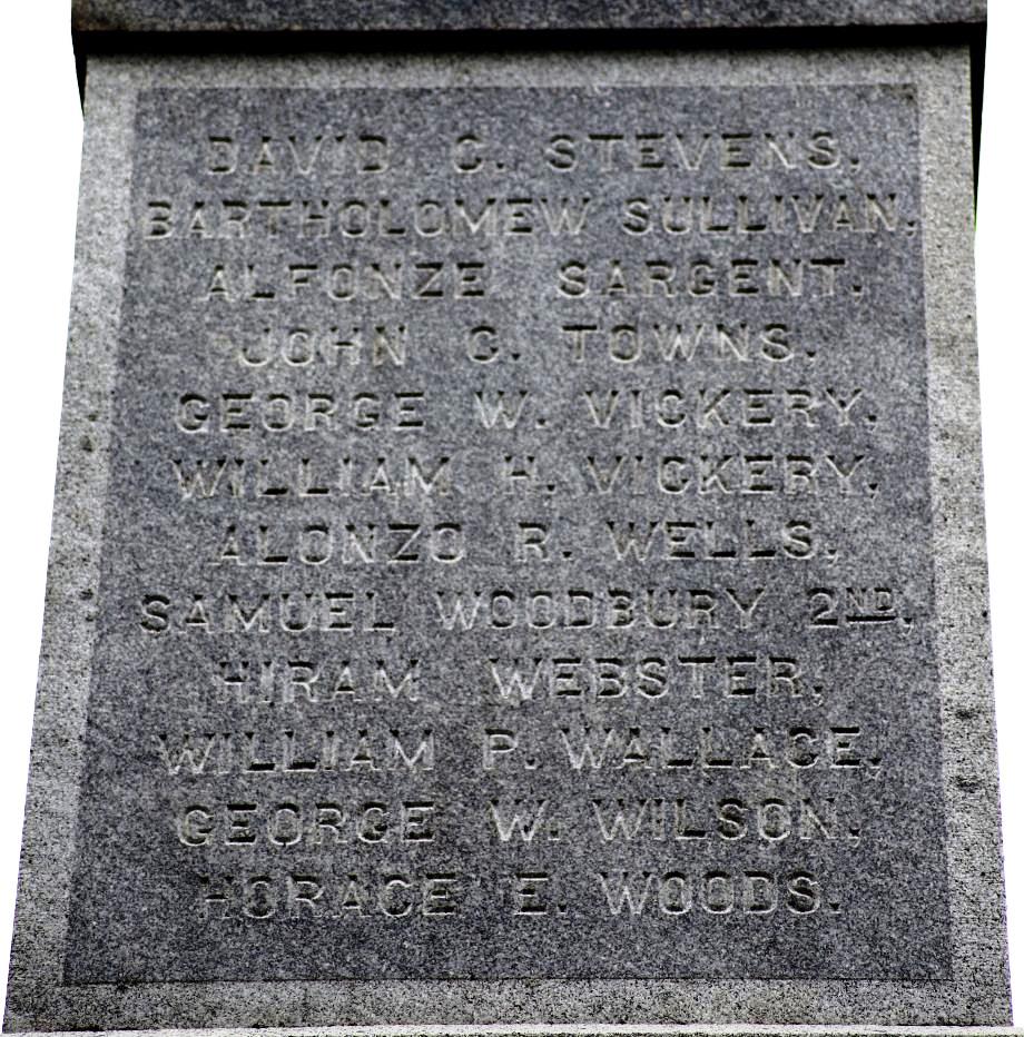 LONDONDERRY CIVIL WAR MEMORIAL STONE N