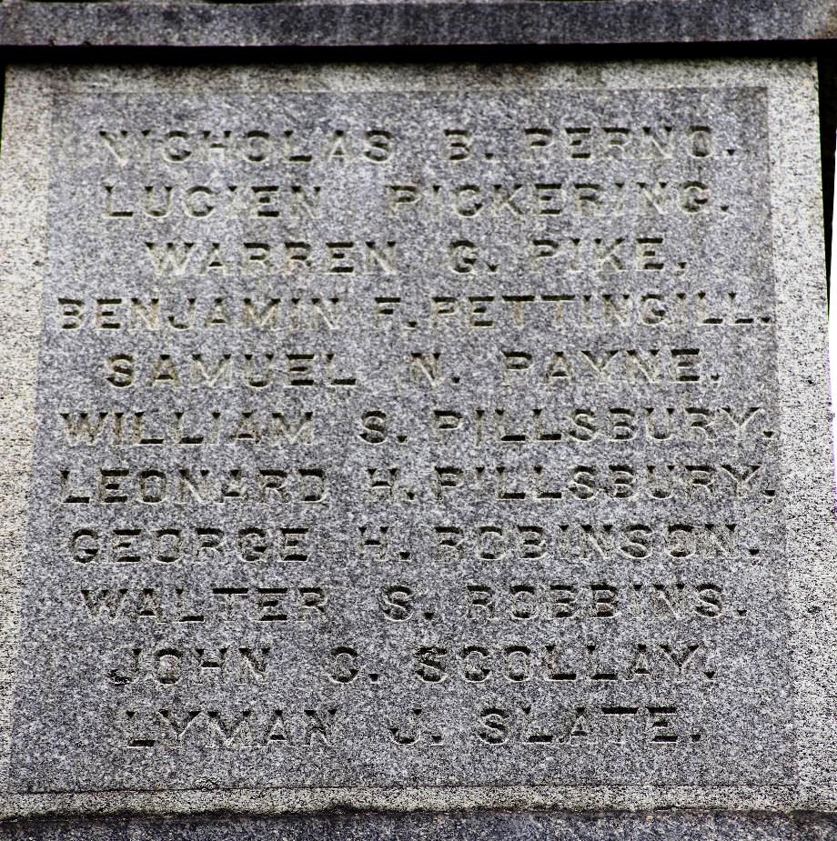 LONDONDERRY CIVIL WAR MEMORIAL STONE M