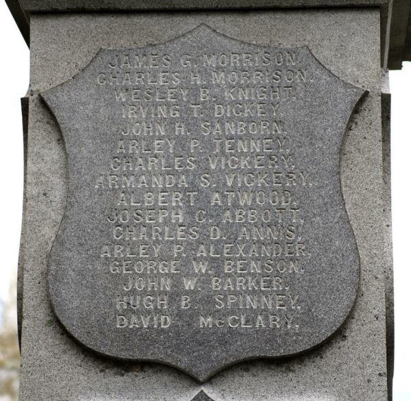 LONDONDERRY CIVIL WAR MEMORIAL STONE K