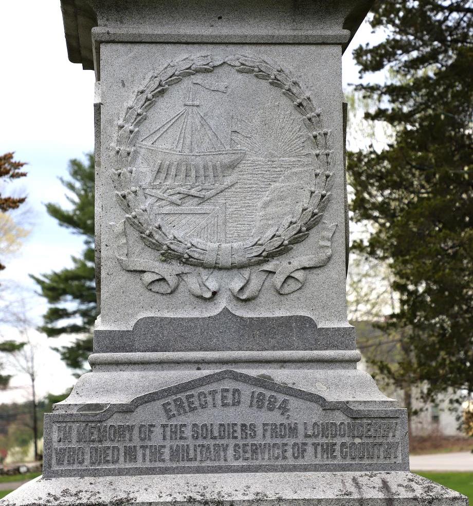 LONDONDERRY CIVIL WAR MEMORIAL STONE A