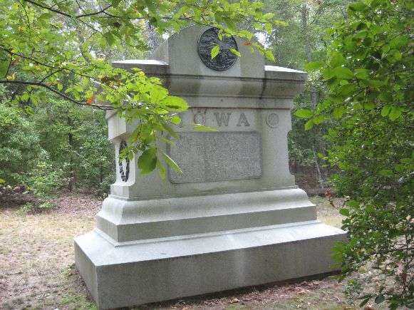 6TH IOWA INFANTRY REGIMENT AT SHILOH MEMORIAL