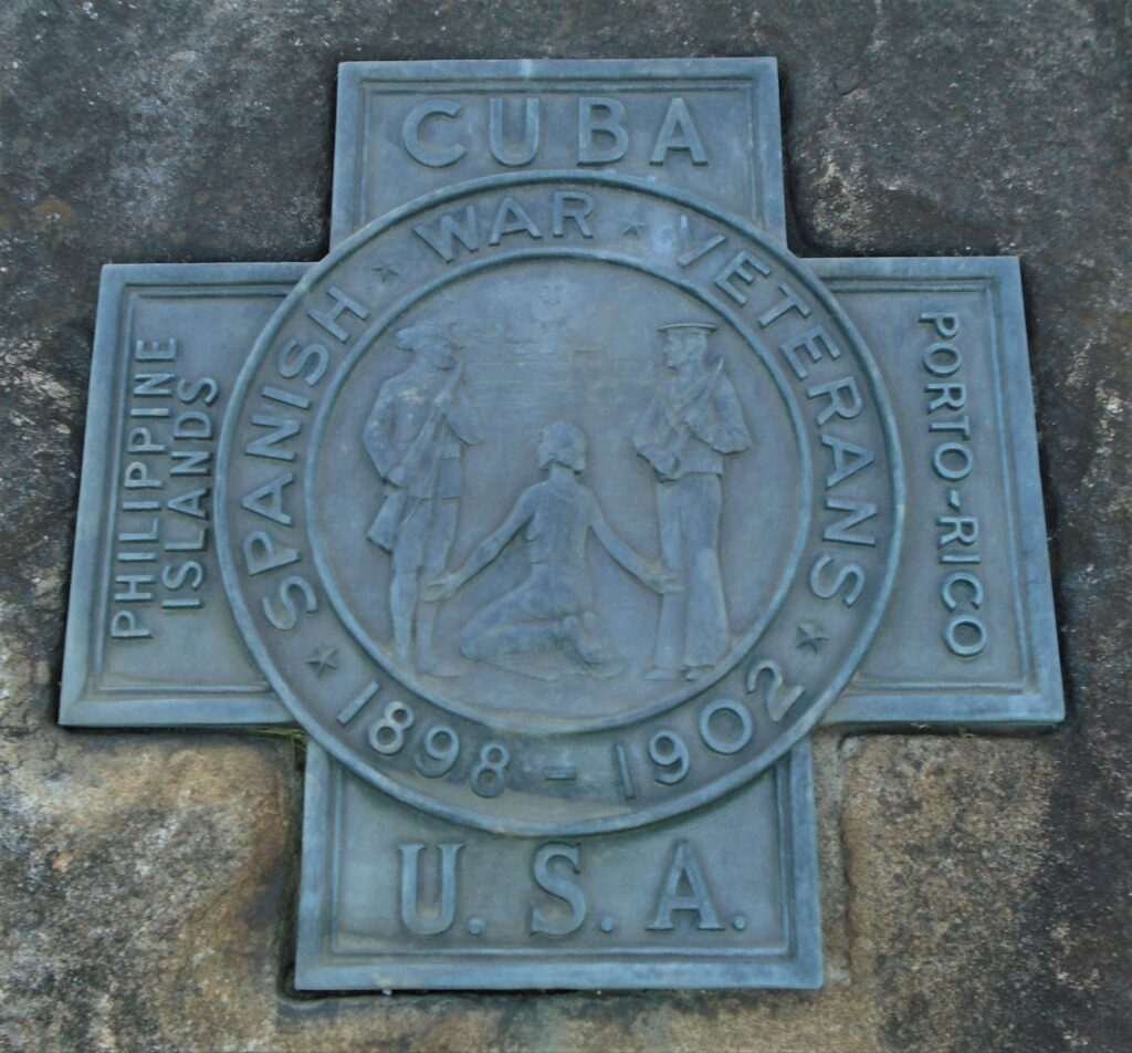 COUNTY OF LEHIGH SPANISH AMERICAN WAR MEMORIAL PLAQUE B