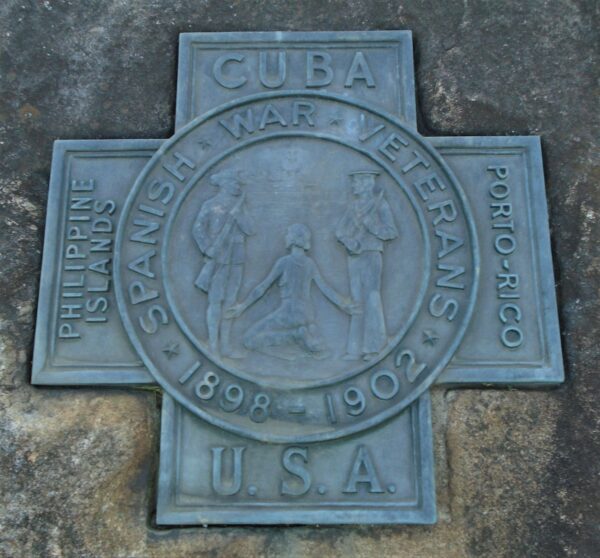 COUNTY OF LEHIGH SPANISH AMERICAN WAR MEMORIAL PLAQUE B