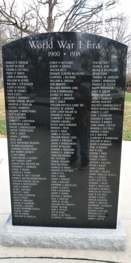 ANTWERP ALL VETERANS MEMORIAL STONE I