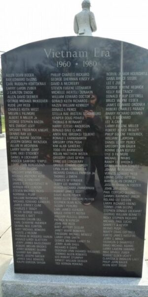 ANTWERP ALL VETERANS MEMORIAL STONE F