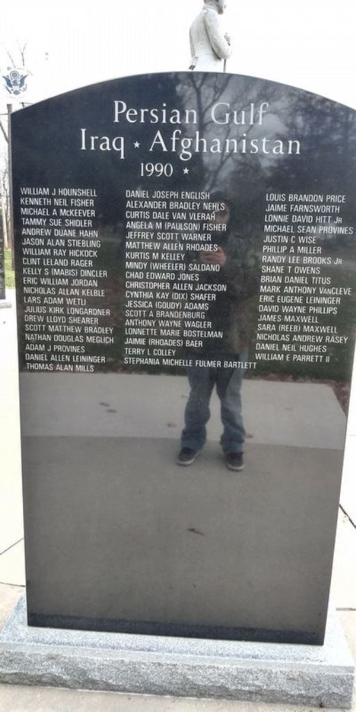 ANTWERP ALL VETERANS MEMORIAL STONE D