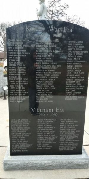 ANTWERP ALL VETERANS MEMORIAL STONE C