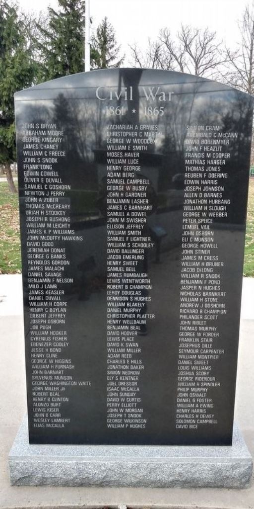 ANTWERP ALL VETERANS MEMORIAL STONE A