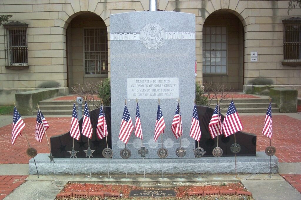 NOBLE COUNTY VETERANS MEMORIAL