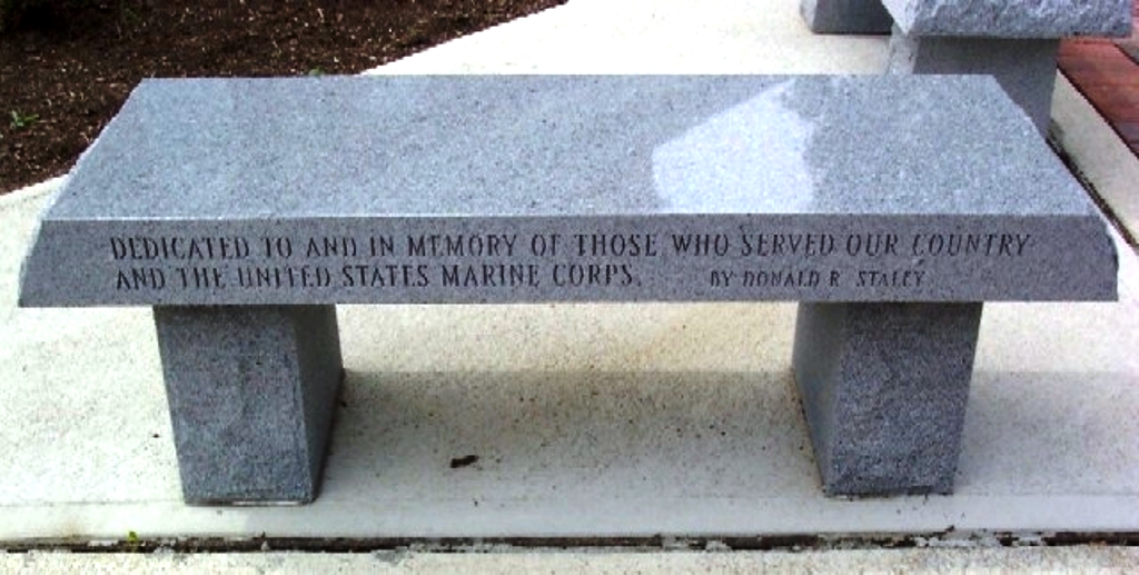 MORROW COUNTY VETERANS MEMORIAL PLAZA BENCH B