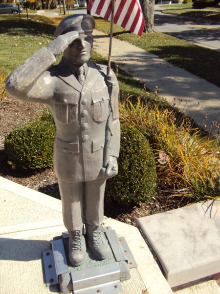 MORROW COUNTY VETERANS MEMORIAL PLAZA STATUE D