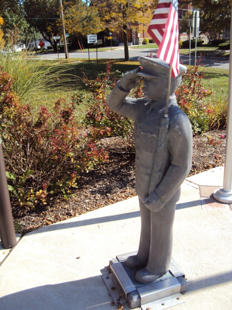 MORROW COUNTY VETERANS MEMORIAL PLAZA STATUE C