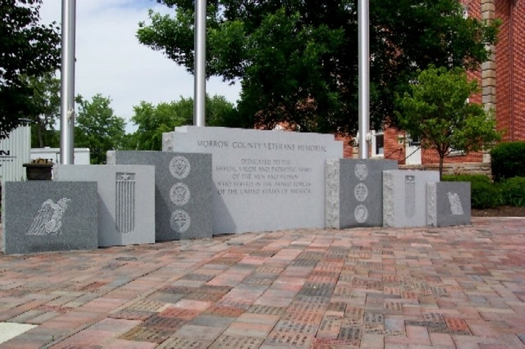 MORROW COUNTY VETERANS MEMORIAL PLAZA CENTER STONES