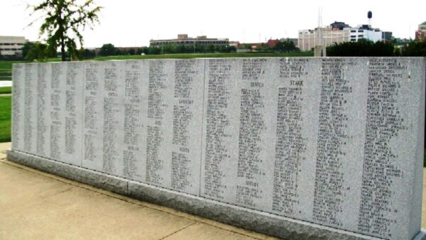 STATE OF OHIO KOREAN WAR MEMORIAL WALL E