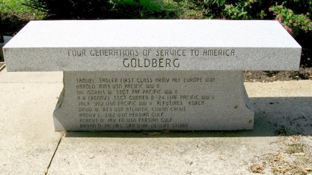 STATE OF OHIO KOREAN WAR MEMORIAL BENCH I