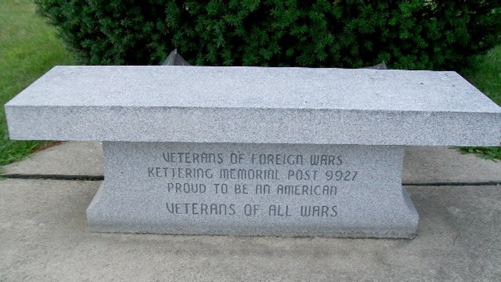 STATE OF OHIO KOREAN WAR MEMORIAL BENCH G