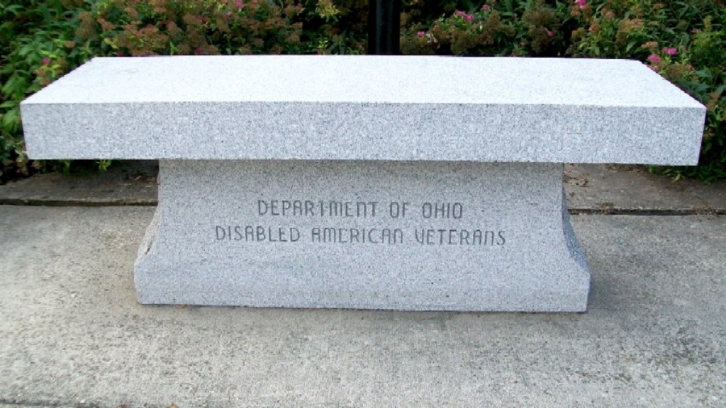 STATE OF OHIO KOREAN WAR MEMORIAL BENCH D