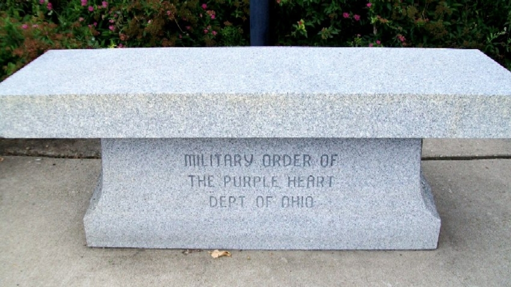 STATE OF OHIO KOREAN WAR MEMORIAL BENCH C
