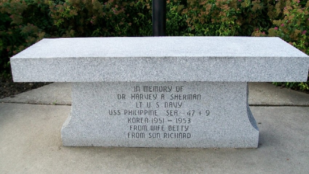 STATE OF OHIO KOREAN WAR MEMORIAL BENCH B