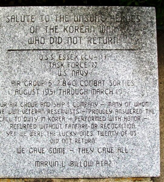 STATE OF OHIO KOREAN WAR MEMORIAL STONE I