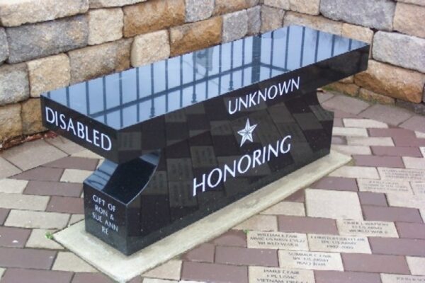 TIPP CITY VETERANS MEMORIAL BENCH B