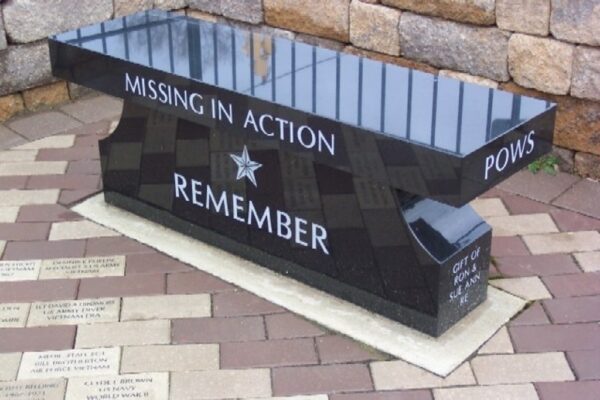 TIPP CITY VETERANS MEMORIAL BENCH A