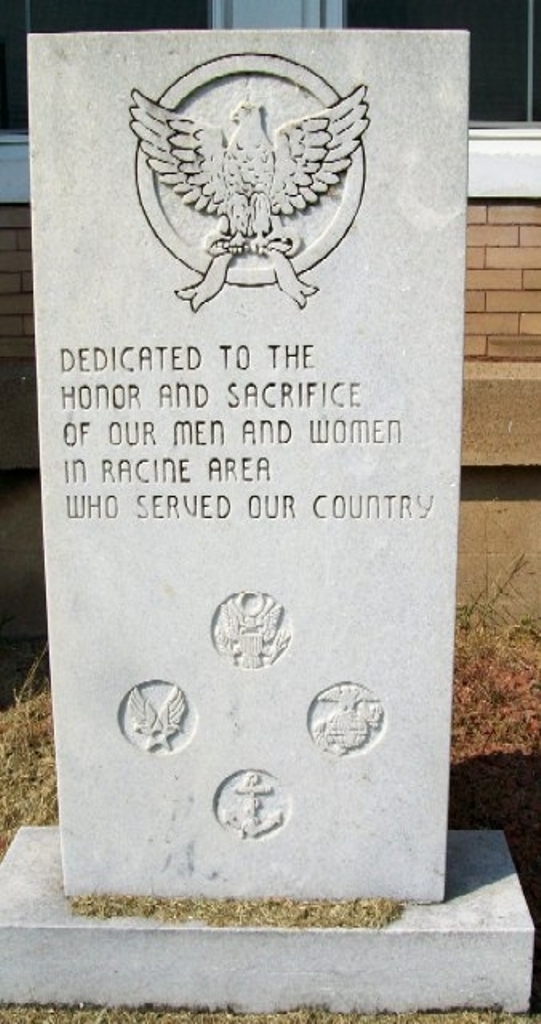RACINE AREA VETERANS MEMORIAL