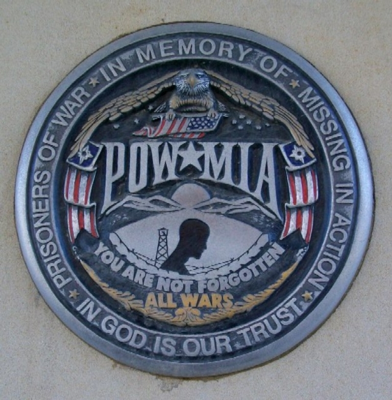 VFW POST 7079 POW MIA WAR MEMORIAL MEDALLION