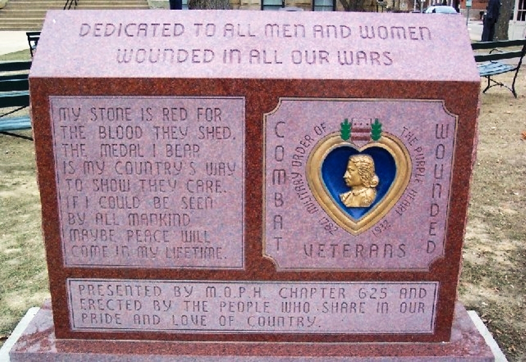 GUERNSEY COUNTY COMBAT WOUNDED VETERANS MEMORIAL