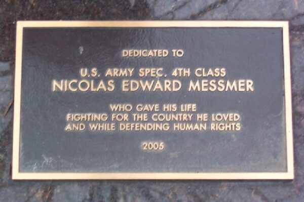 GAHANNA VETERANS MEMORIAL PLAQUE C