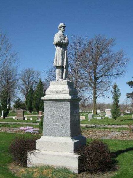 GREENWOOD CEMETERY UNKNOWN CIVIL WAR DEAD MEMORIAL