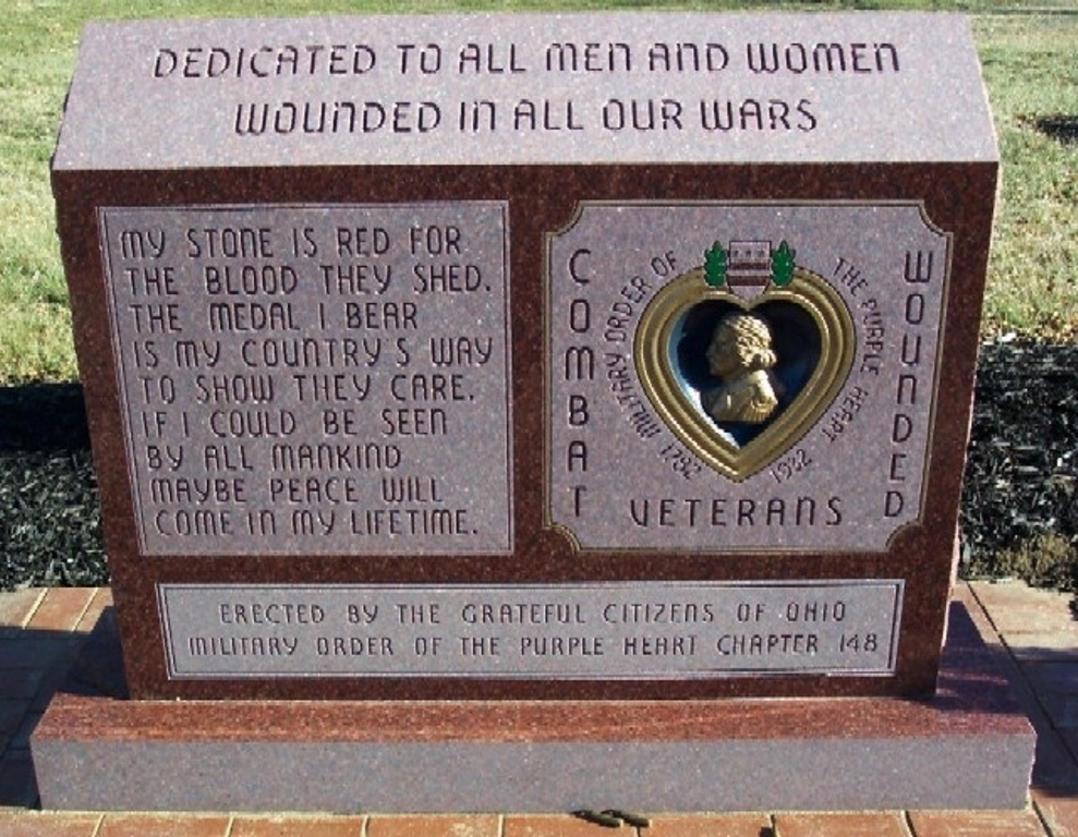 SUNBURY COMBAT WOUNDED VETERANS MEMORIAL