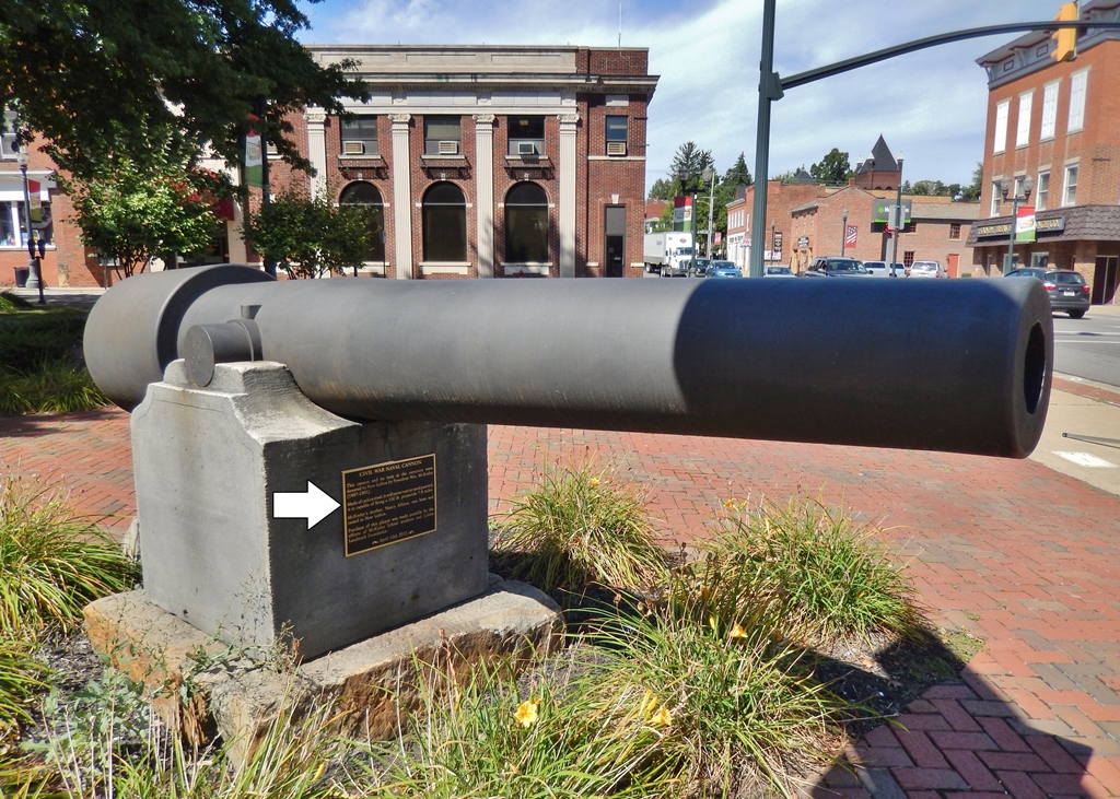 CIVIL WAR NAVAL CANNON MEMORIAL