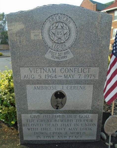 OLYPHANT SUPREME SACRIFICE WAR MEMORIAL RIGHT STONE