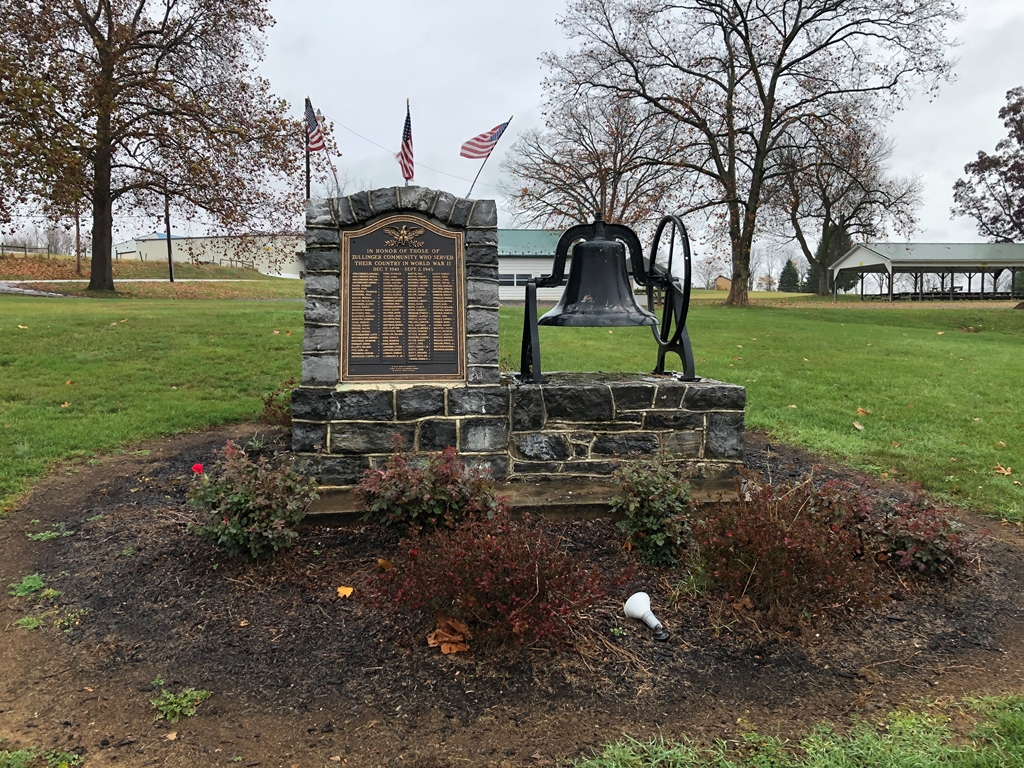 ZULLINGER COMMUNITY WORLD WAR II MEMORIAL