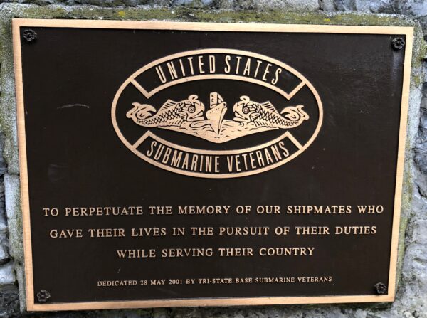 UNITED STATES SUBMARINE VETERANS MEMORIAL PLAQUE