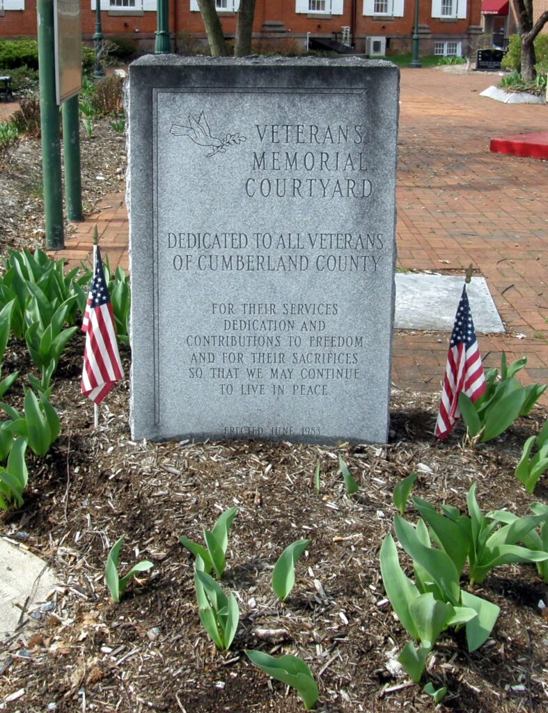 CUMBERLAND COUNTY VETERANS MEMORIAL COURTYARD