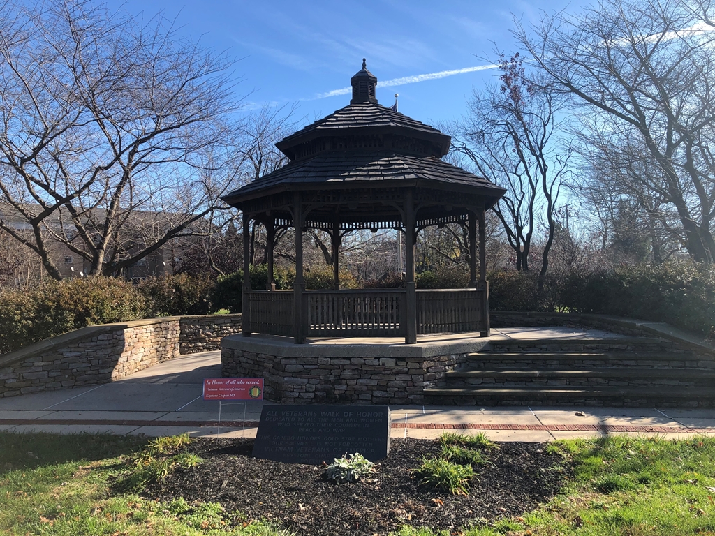 GOLD STAR MOTHERS MEMORIAL GAZEBO