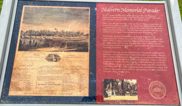 MALVERN MEMORIAL PARADE PANEL