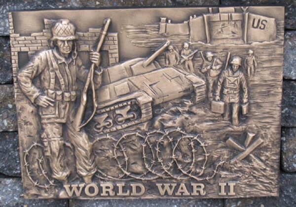 TULLYTOWN BOROUGH VETERANS MEMORIAL PLAQUE C