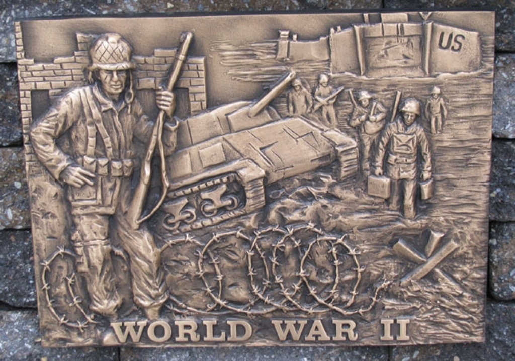 TULLYTOWN BOROUGH VETERANS MEMORIAL PLAQUE C