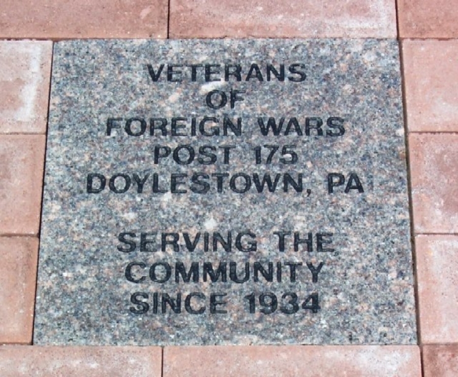 DOYLESTOWN TOWNSHIP COMMUNITY SERVICE AND VETERANS MEMORIAL PAVER A