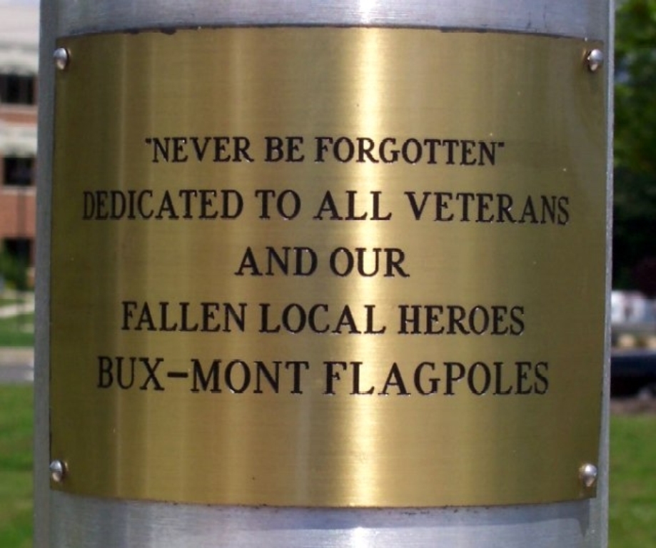 DOYLESTOWN TOWNSHIP COMMUNITY SERVICE AND VETERANS MEMORIAL PLAQUE A