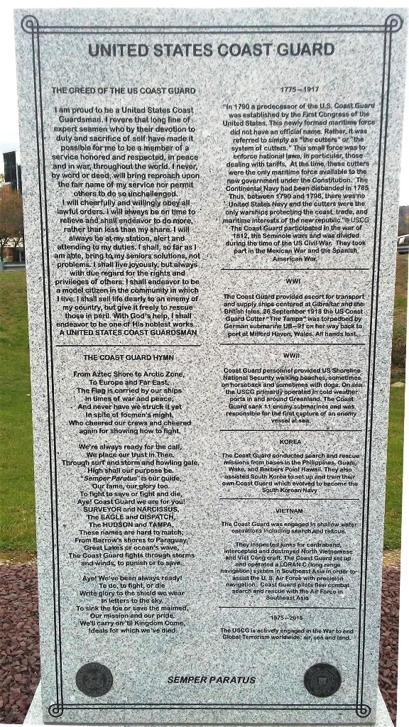 UNITED STATES COAST GUARD MEMORIAL